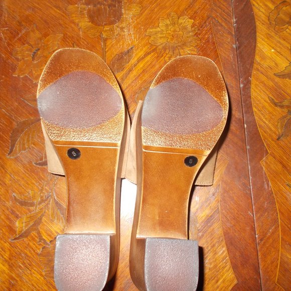 Steve Madden Shoes Open Toe Chunky Heel Mule - Picture 4 of 4